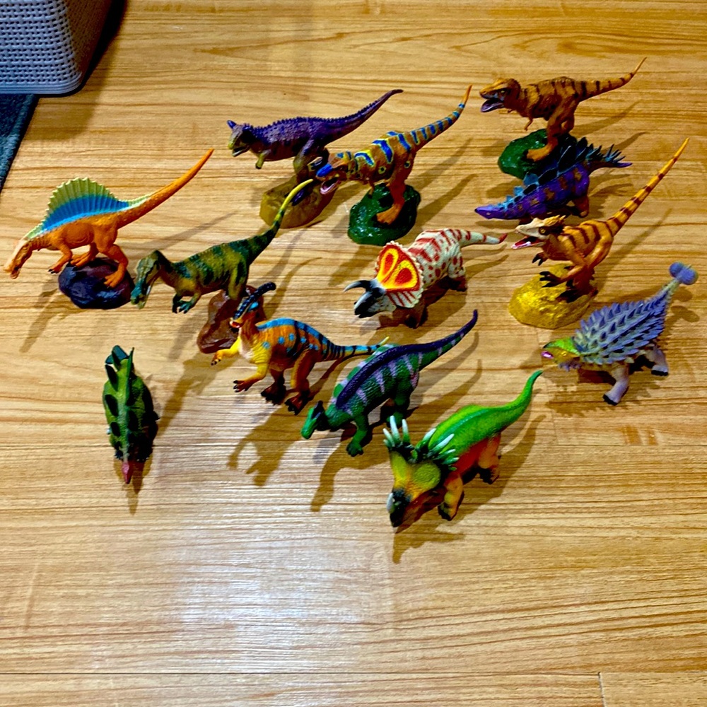 Dinosaur figures